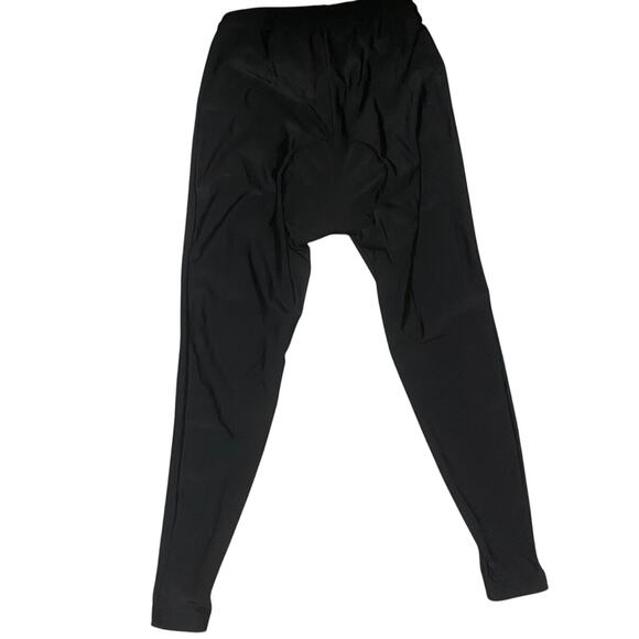 Performance Cycling Pants Women’s Size L Black Padded Leggings Stretch - Picture 6 of 7